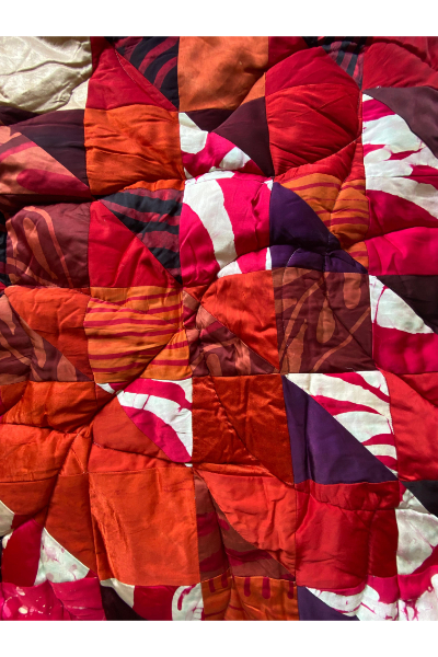 Quilts - Red Batik